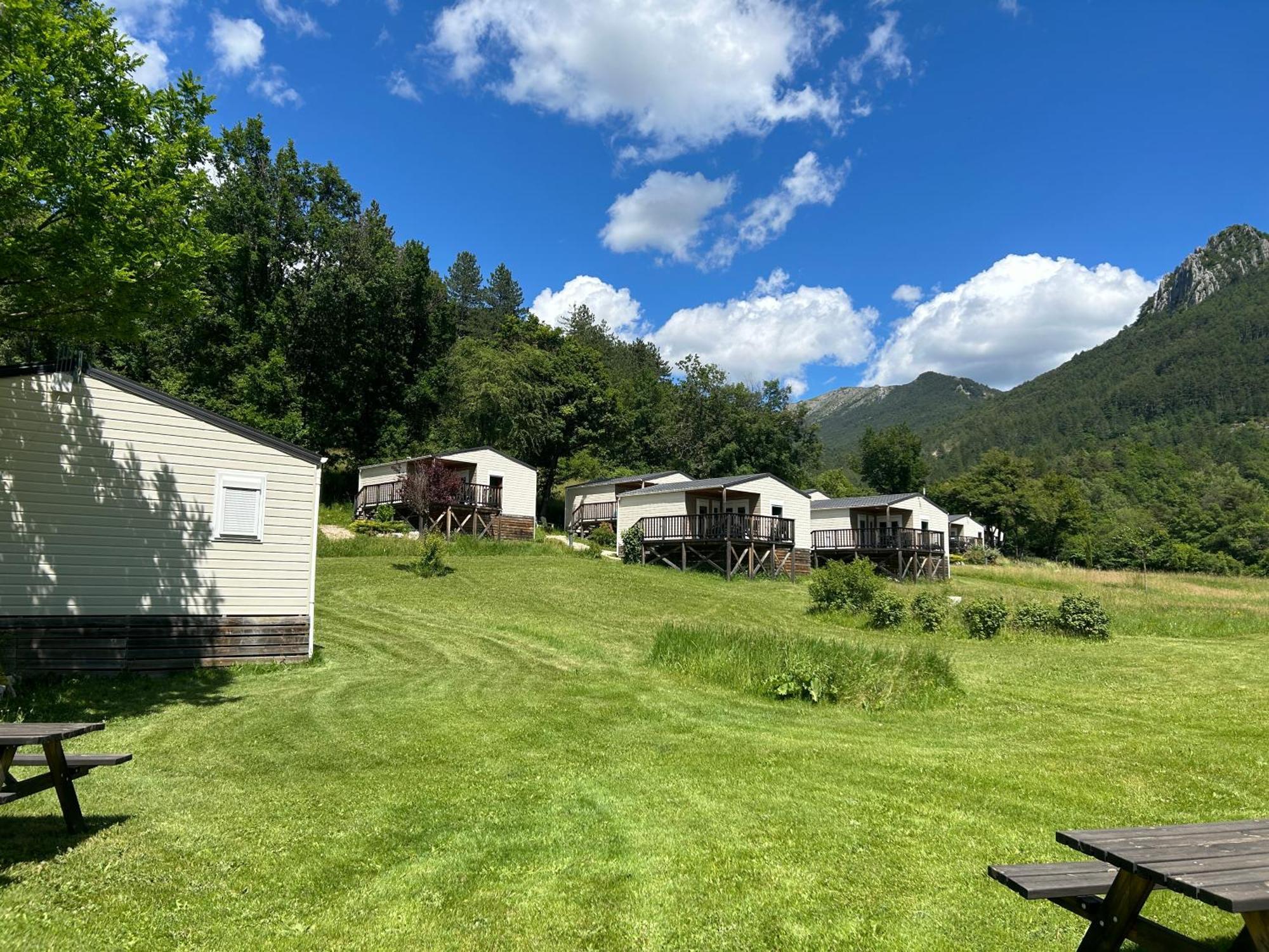 Camping Les Framboiseilles Castellane Kültér fotó